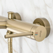 Смеситель для ванны REA FOSS BRUSHED GOLD с изливом