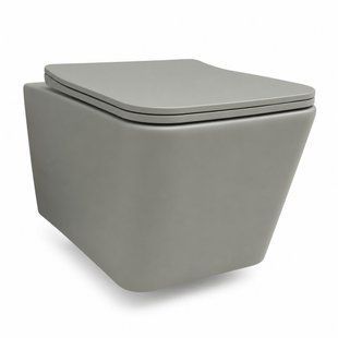 Подвесной унитаз VBI CAPRERA GREY MATT
