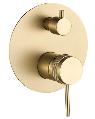 Душевая система REA LUNGO GRIP BRUSHED GOLD + BOX скрытого монтажа