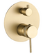 Душевая система REA LUNGO GRIP BRUSHED GOLD + BOX скрытого монтажа