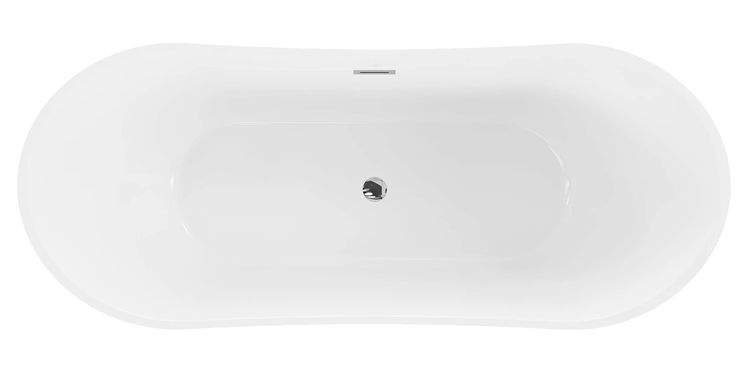 Ванна отдельностоящая MEXEN CELIA BLACK WHITE 170x75 акриловая