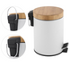 Кошик для сміття YOKA BIN WHITE BAMBOO 3л. для ванної кімнати *