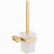 Ёршик для унитаза VBI PLUTO BRUSHED GOLD