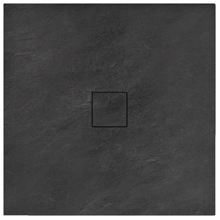 Душовий піддон REA STONE 90x90 BLACK