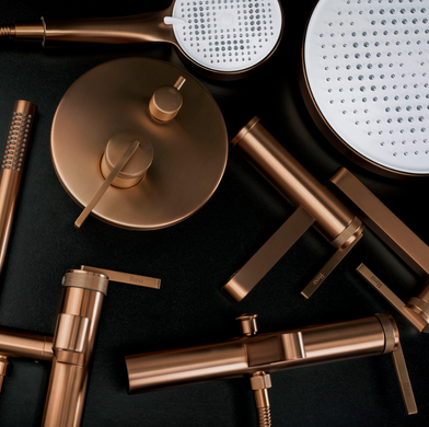 Душевая система REA GRACE BRUSHED COPPER + BOX скрытого монтажа