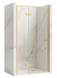 Душевая дверь REA ATLAS 80 P BRUSHED GOLD