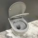 Подвесной унитаз VBI VULCANO LIGHT GREY MATT