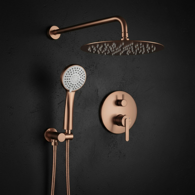 Душова система REA ONTARIO BRUSHED COPPER + BOX прихованого монтажу