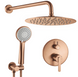 Душова система REA ONTARIO BRUSHED COPPER + BOX прихованого монтажу