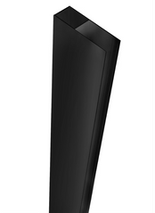Удлинительный профиль REA MOLIER BLACK для кабин/дверей черный 00000001144