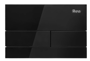 Кнопка змиву для інсталяції REA T BLACK GLOSSY