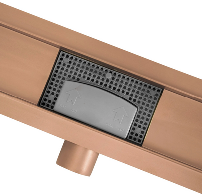 Трап для душу REA NEOX 50 BRUSHED COPPER