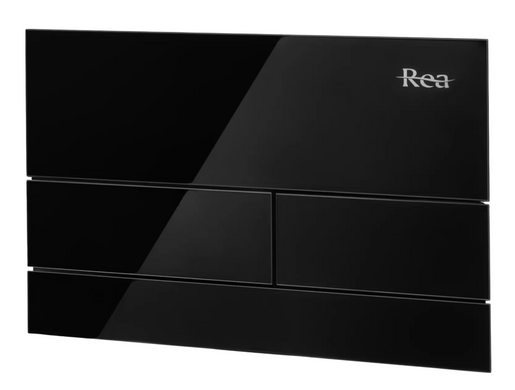 Кнопка смыва для инсталляции REA T BLACK GLOSSY