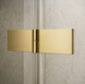 Душевая дверь REA ATLAS 90 P BRUSHED GOLD