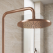 Душевой гарнитур REA PAROT BRUSHED COPPER с термостатом
