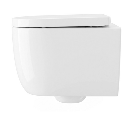 Подвесной унитаз REA CUBIK MINI TORNADO WHITE