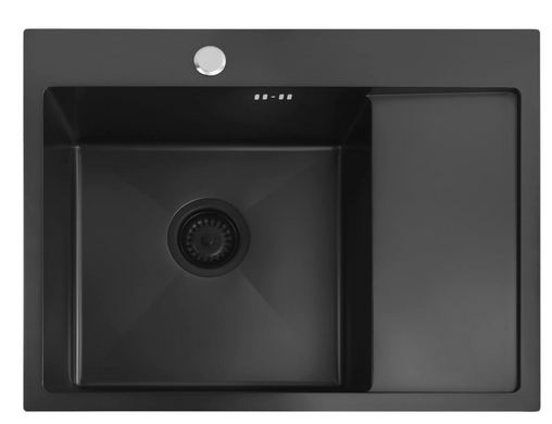 Стальная кухонная мойка REA FIN BLACK