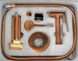 Набор гигиенического душа REA LOOP BRUSHED COPPER