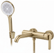 Смеситель для ванны REA ONTARIO SIDE BRUSHED GOLD с изливом