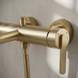 Смеситель для ванны REA ONTARIO SIDE BRUSHED GOLD с изливом