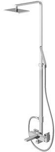 Душовий гарнітур KOHLMAN SAXO CHROME з виливом
