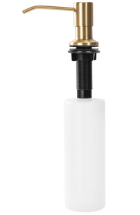 Врезной дозатор для жидкости VBI ROUND BRUSHED GOLD