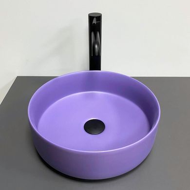 Умывальник (раковина) VBI PRATO LAVENDER MATT накладной