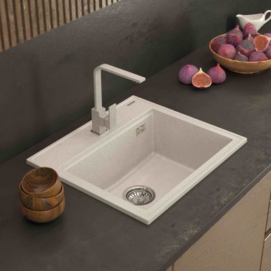 Кухонная мойка GRANITAN FOXAL BEIGE бежевая *