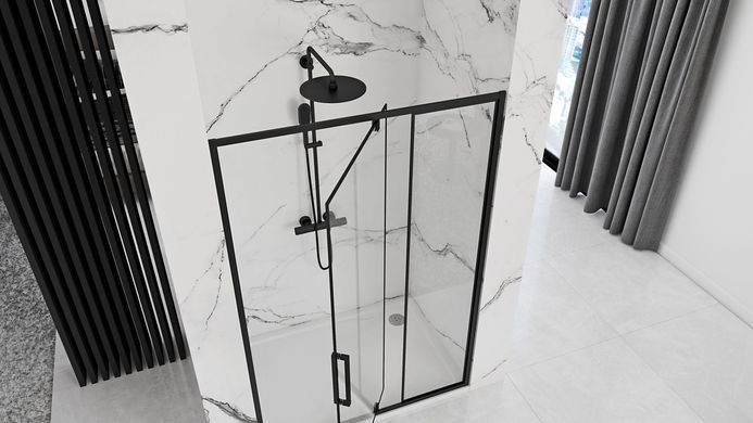 Душевая дверь REA RAPID SWING 120 BLACK