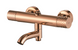Душевой гарнитур REA LUNGO DIAMOND BRUSHED COPPER с термостатом