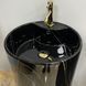 Умывальник (раковина) VBI BOLONIA M BLACK MARBLE напольный