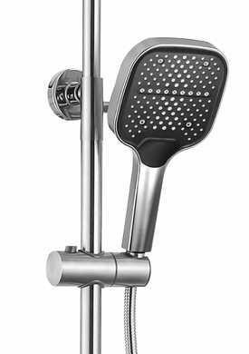 Душевой гарнитур REA ARLO NICKEL BRUSHED с изливом