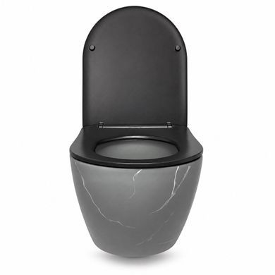 Підвісний унітаз VBI VULCANO GREY STONE MATT TORNADO