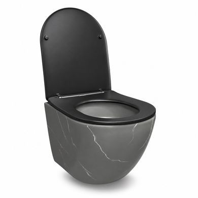 Підвісний унітаз VBI VULCANO GREY STONE MATT TORNADO