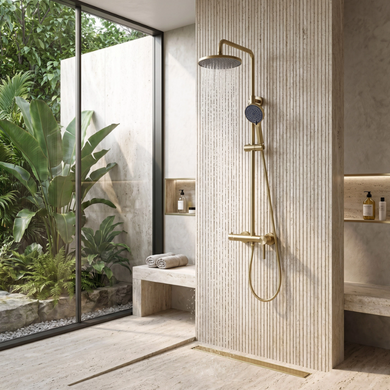 Душевой гарнитур REA FOSTER BRUSHED GOLD