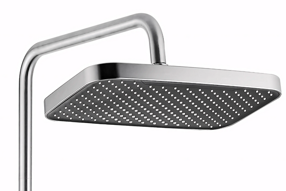Душевой гарнитур REA ARLO NICKEL BRUSHED с изливом
