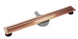 Трап для душа REA NEOX 90 SLIM PRO BRUSHED COPPER