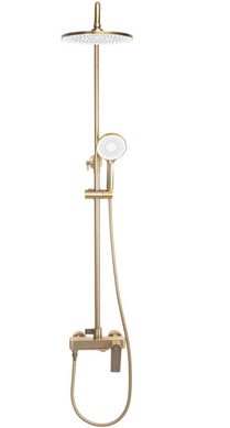 Душевой гарнитур REA AVALON BRUSHED GOLD матовое золото с изливом