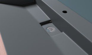 Умывальник (раковина) VBI ESTE 80 BLACK 1/O накладной подвесной
