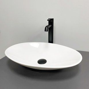 Умывальник (раковина) VBI TUFARA WHITE накладной