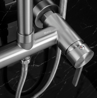 Душевой гарнитур REA FOSTER NICKEL BRUSHED