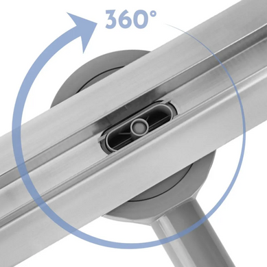 Трап для душа REA NEOX 70 SLIM PRO сталь