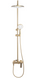Душевой гарнитур REA AVALON BRUSHED GOLD матовое золото с изливом