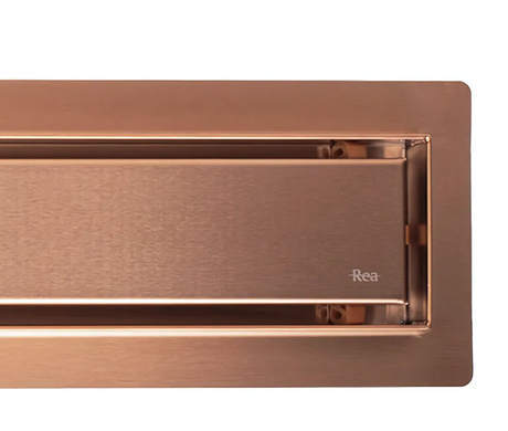 Трап для душу REA NEOX 90 BRUSHED COPPER