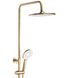 Душевой гарнитур REA AVALON BRUSHED GOLD матовое золото с изливом