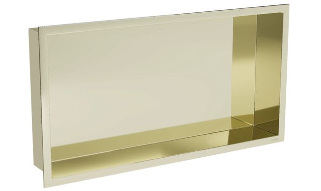 Вбудована полиця MEXEN X-Wall-R 60x30 GOLD з обідком