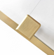 Душевая кабина REA MONTANA 120х100 BRASHED GOLD