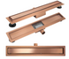Трап для душу REA NEOX 90 BRUSHED COPPER