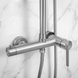 Душевой гарнитур REA FOSTER NICKEL BRUSHED