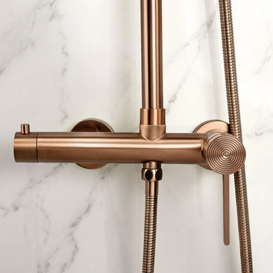 Душевой гарнитур REA FOSTER BRUSHED COPPER